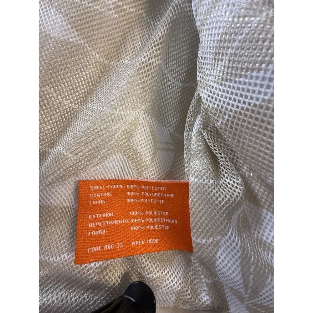 Weatherproof Vintage Women's Hooded Rain Jacket beig Polyurethane‎ large